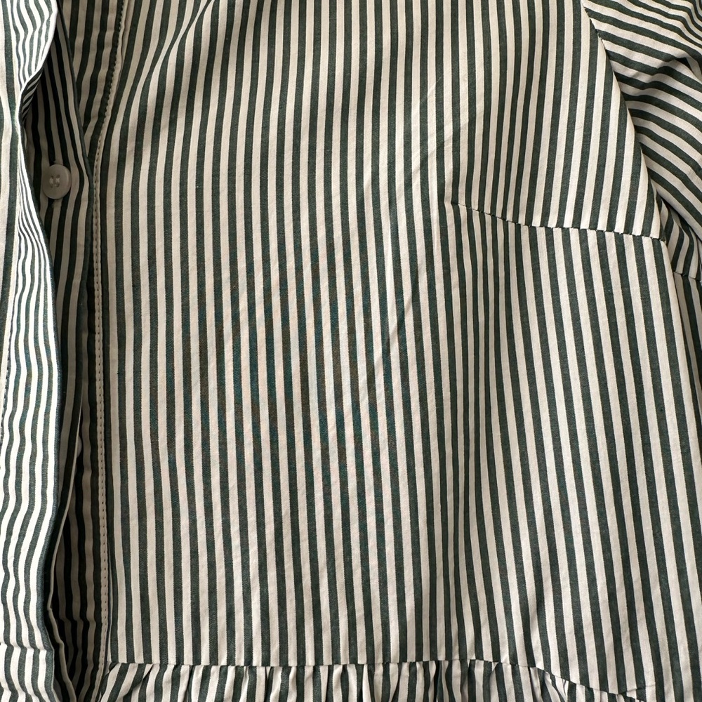 Tuckernuck Blue and White Striped Mini Shirt Dress - Picture 2 of 8